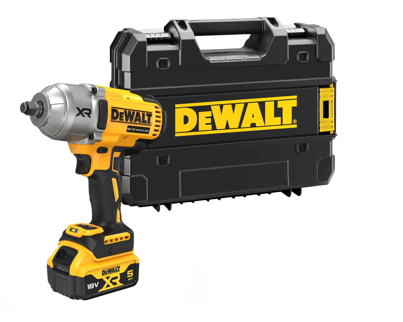 DEWALT DCF900NT-XJ, DCF900NT llave de impacto 18V con batería y estuche.