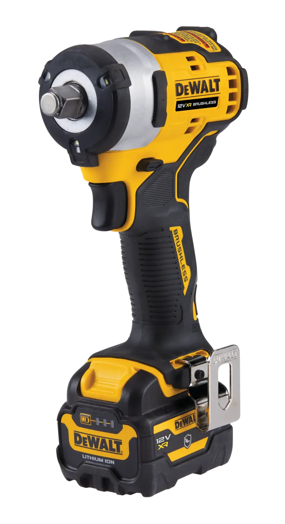 DEWALT Fotografie-Werkzeug DCF901P1G-QW, DCF901P1G aufrecht, gelb-schwarzes Design.