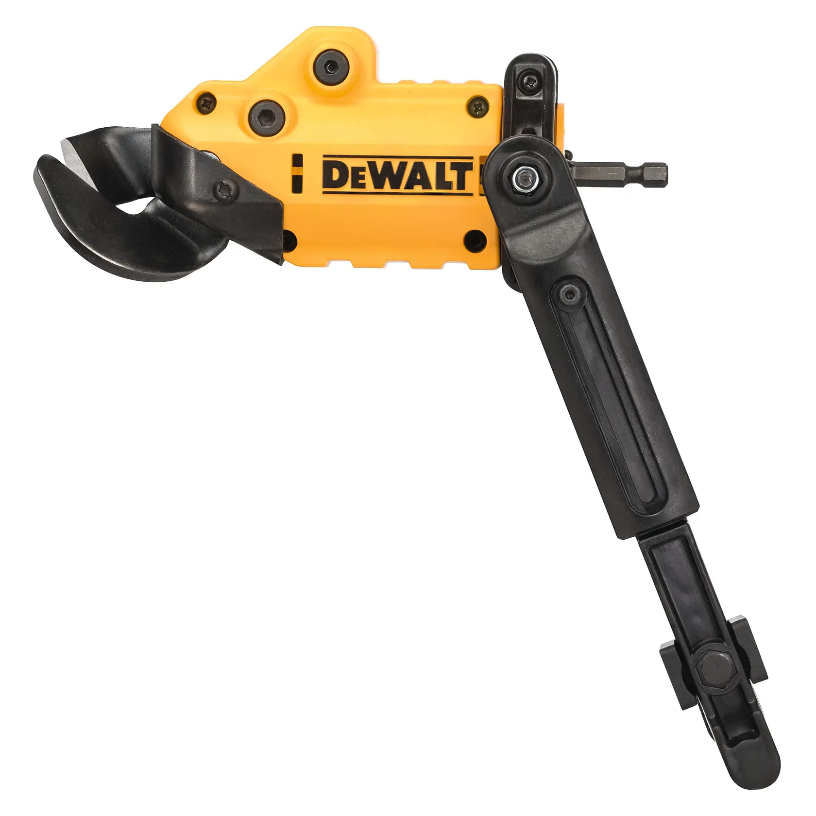Accesorio cortatubos metálico DEWALT DT70620 amarillo y negro para herramientas eléctricas.